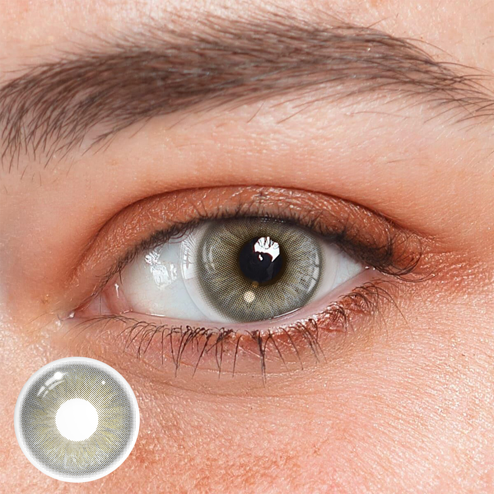 Pallas Gray Coloured Contact Lenses